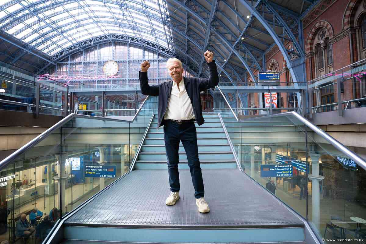 Richard Branson’s next stop: Paris and beyond as he takes on Eurostar