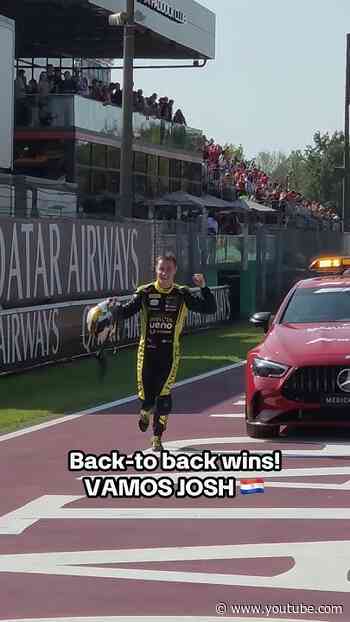Joshua Dürksen wins back-to-back races in Monza!! 🇵🇾🏆👏