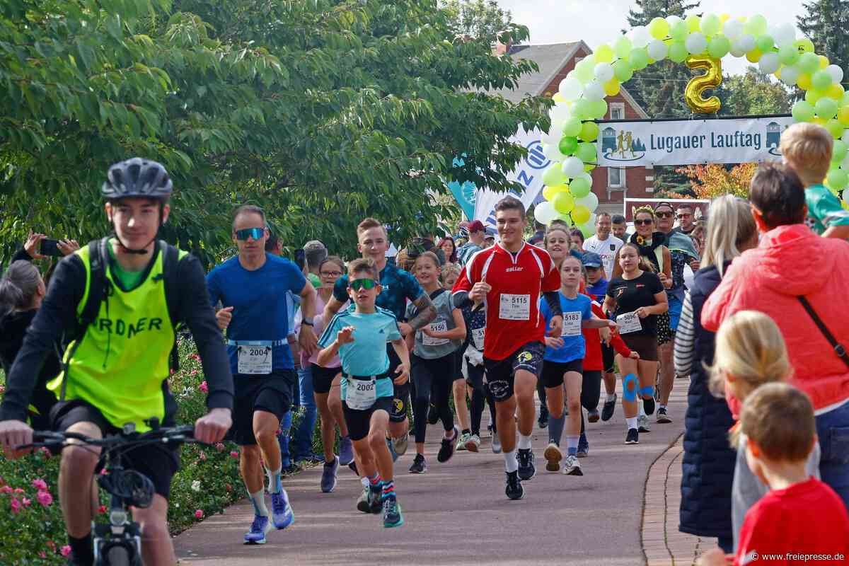 Rekordbeteiligung beim Lugauer Lauftag: 520 Läufer am Start