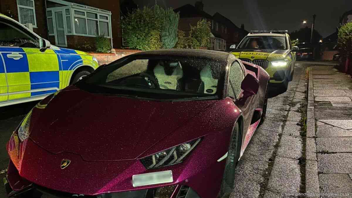 Police seize Lamborghini Huracan supercar after reports of dangerous driving