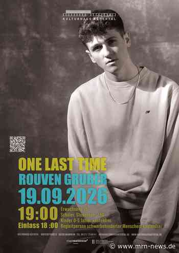 Mannheim – Kulturhaus Käfertal Konzertankündigung: 19.09.2026 – Rouven Gruber – One Last Time