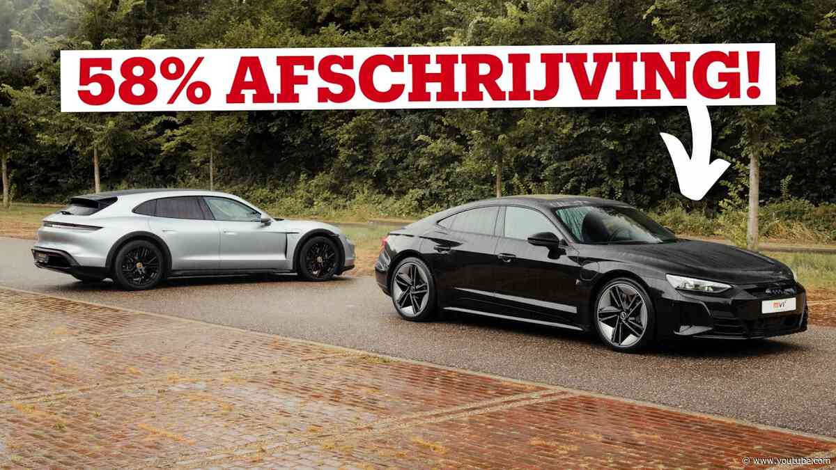 Elektrische sportwagens voor 'weinig': de Audi E-Tron GT en Porsche Taycan zijn flink afgeschreven