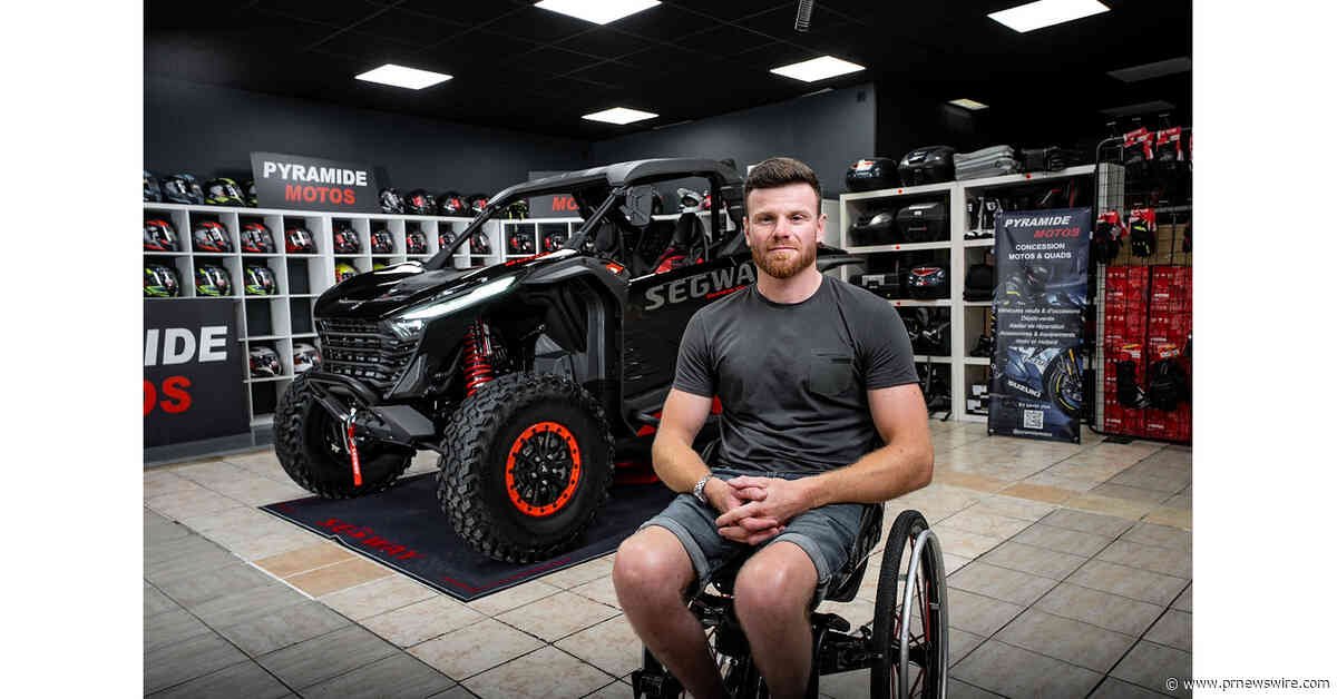 Mathias Bellino inicia una nueva etapa en el mundo del todoterreno con el apoyo de Segway Powersports