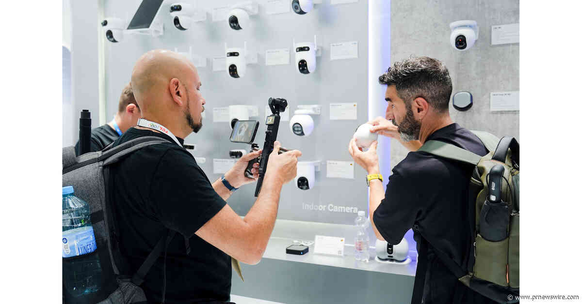 EZVIZ präsentiert auf der IFA 2026 mit seinen akkubetriebenen Kameras mit zwei bzw. drei Objektiven und KI-Innovationen den nächsten Schritt in Richtung grenzenloser, äußerst flexibler Smart-Home-Sicherheit