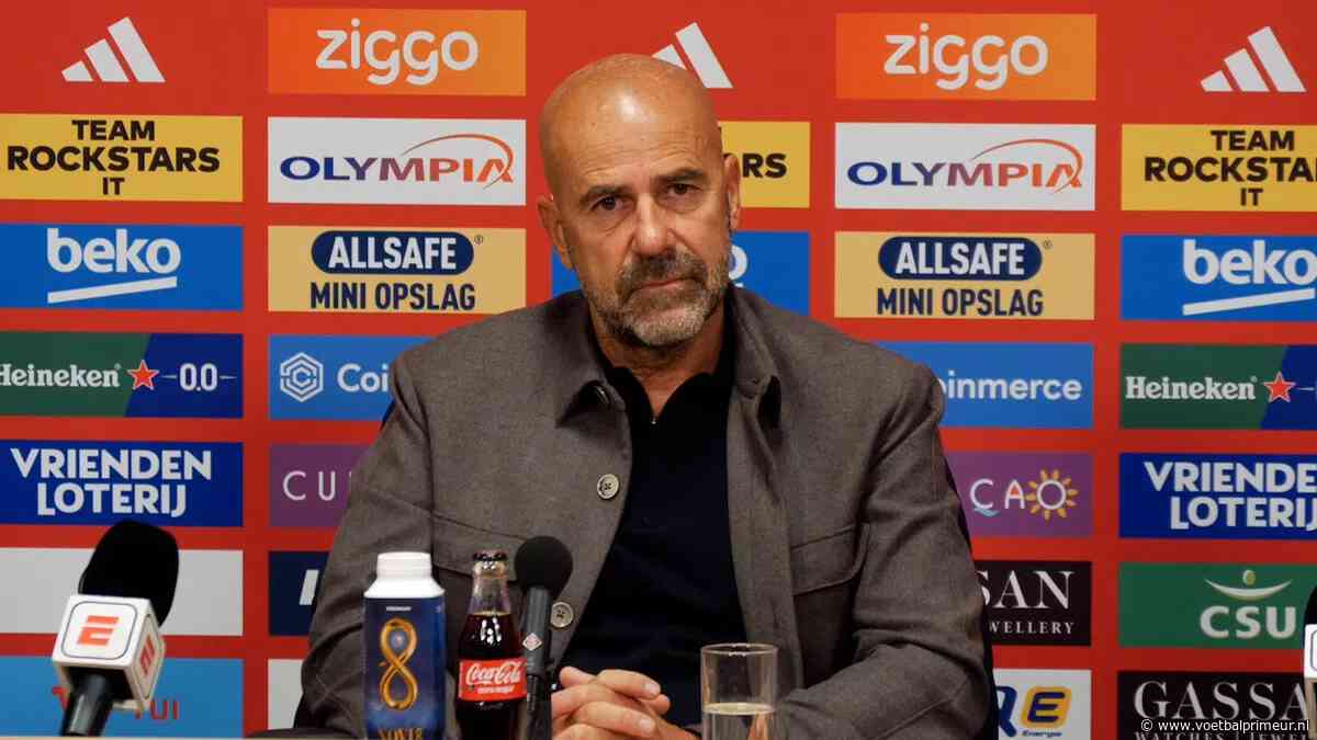 Bosz tempert enthousiamse na primeur tegen Ajax: 'Vlag nog niet uitgehangen'