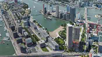 Ontwerp voor eerste torens Rijnhaven in Rotterdam onthuld