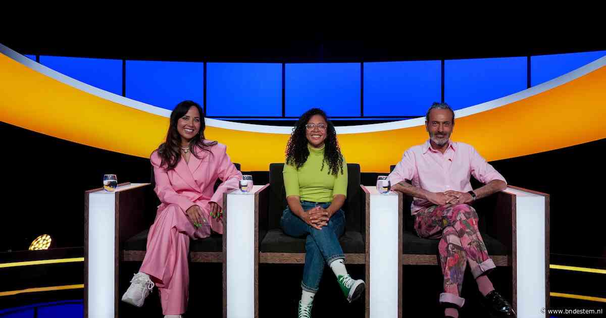 Kefah Allush, Claudia de Breij en ‘Sjamadriaan’ ter Braack in De slimste mens