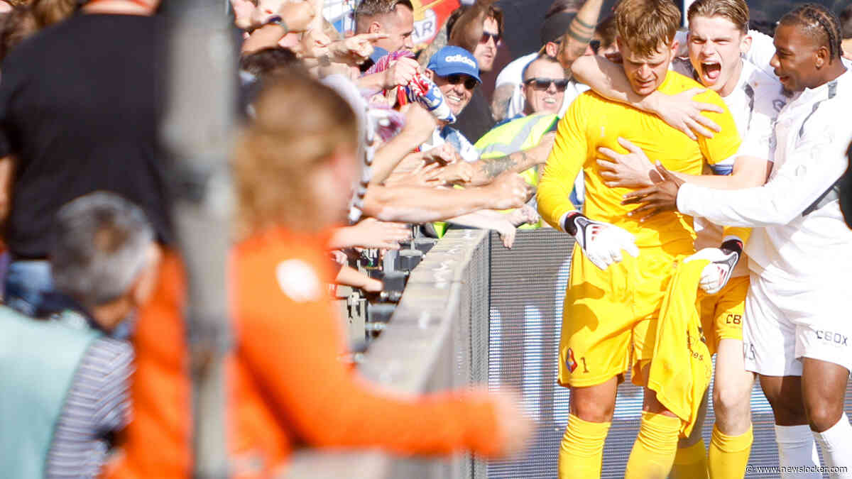 Unieke treffers van Telstar-keeper Ronald Koeman junior gaan de wereld over: ’Zo vader, zo zoon’