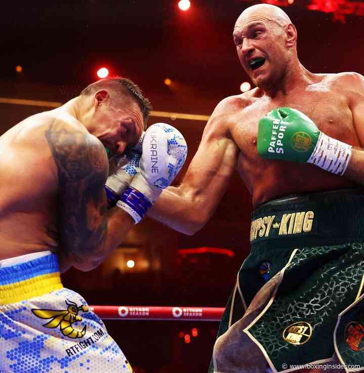 Fury Says It’s Off Again and Calls Out Usyk. Hearn Says 60 Percent. Nobody Official Has Said Anything.