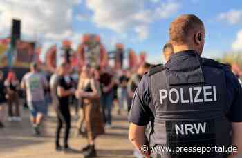 POL-EU: Polizei zieht positive Bilanz nach Festival "Into the Madness"