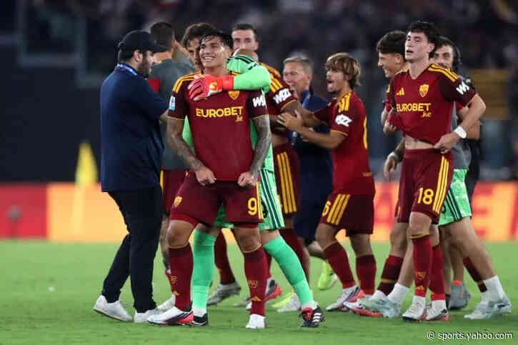 Roma score 10 goals in first 3 Serie A games for the first time in 66 years