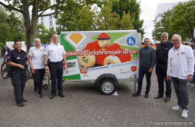 POL-GÖ: (276/2026) Roter-Ritter-Mobil stärkt Verkehrsprävention in Göttingen: Mobile Verkehrsschule an Polizeiinspektion Göttingen und Verkehrswacht Göttingen e.V. übergeben
