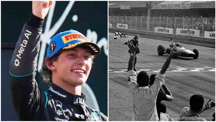 Gp Monza: no, vi prego non paragonate Kimi Antonelli a Scarfiotti! Questa F1 non è più la stessa
