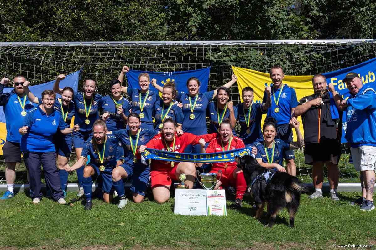 Wildenfelser Fußballerinnen wiederholen Double-Erfolg im Vogtland