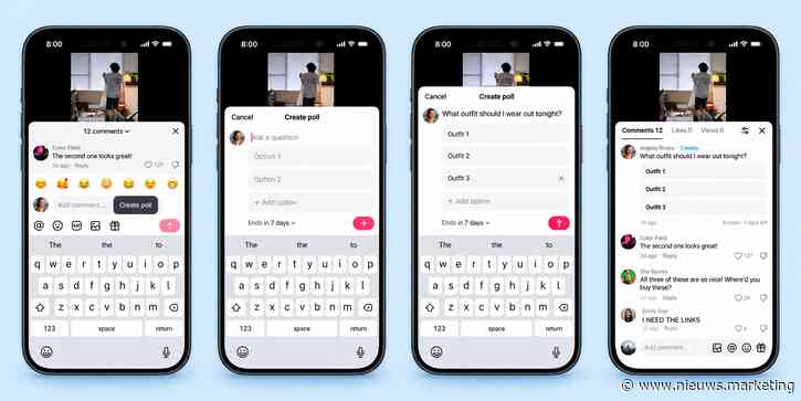 TikTok breidt reacties uit: meer ruimte voor stem, beeld en klantinbreng
