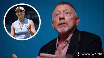 Boris Becker geht mit deutscher Tennisspielerin hart ins Gericht