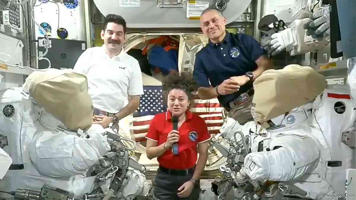 Labor Day in space: NASA astronauts get the holiday off