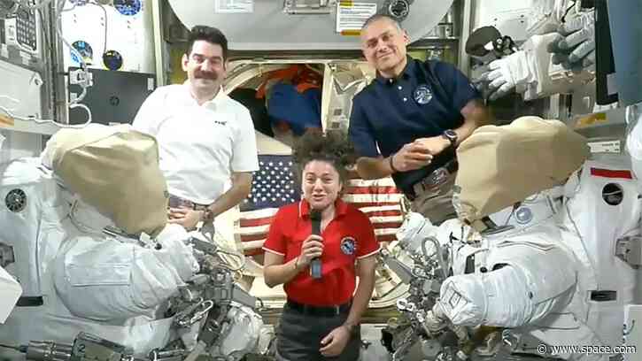 Labor Day in space: NASA astronauts get the holiday off