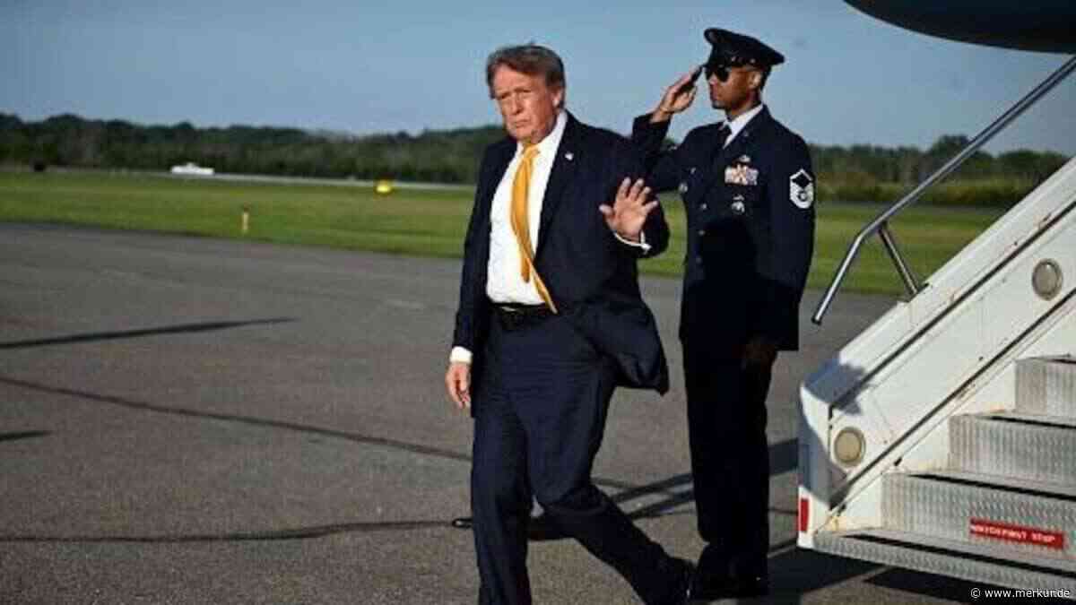Donald Trump schockt mit neuem Look: US-Präsident legt sich braune Mähne zu