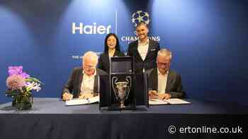 Haier announces global partnership with UEFA Champions League