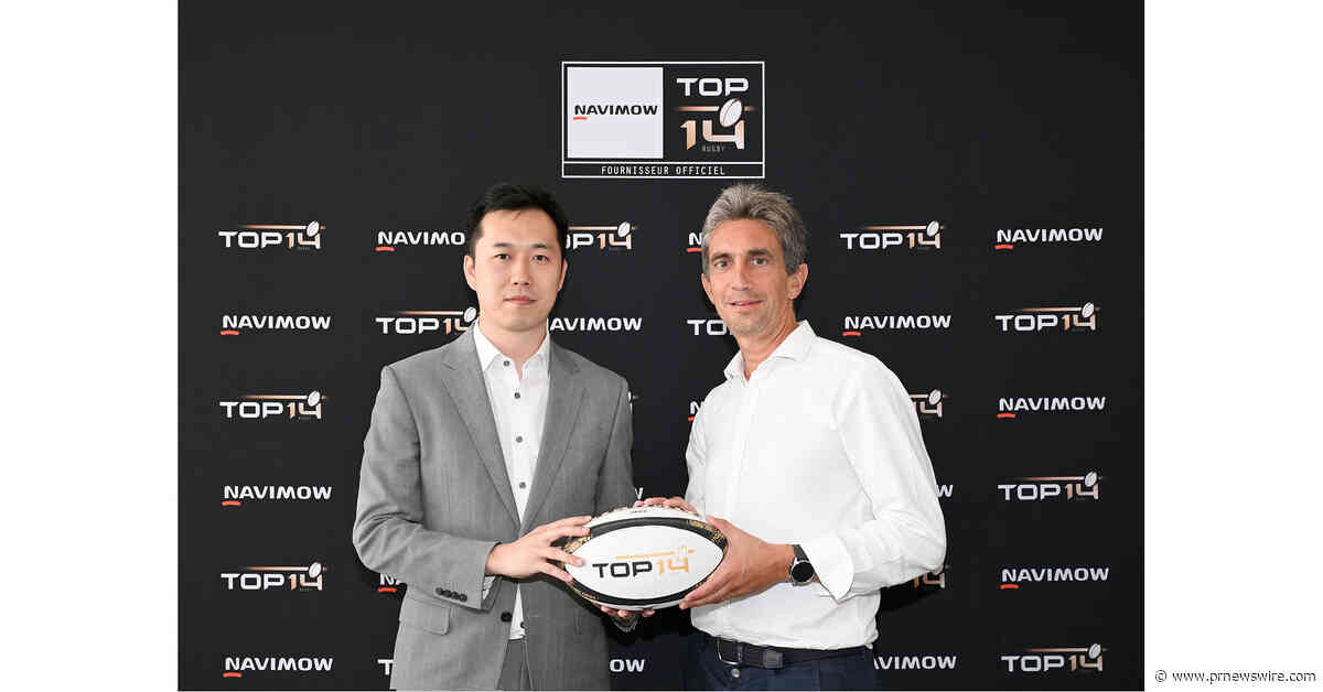 SEGWAY NAVIMOW BECOMES OFFICIAL SUPPLIER OF THE TOP 14 UNTIL 2029