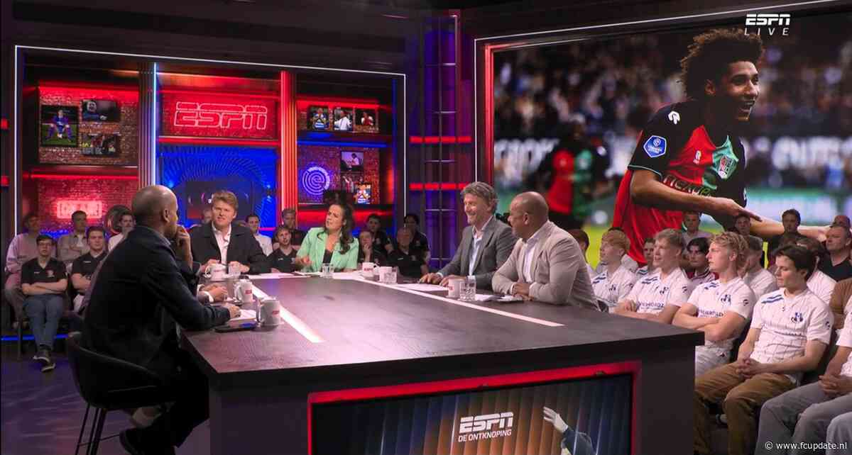 Eén ESPN-analist durfde niet naar herhaling van overtreding Van Bommel te kijken