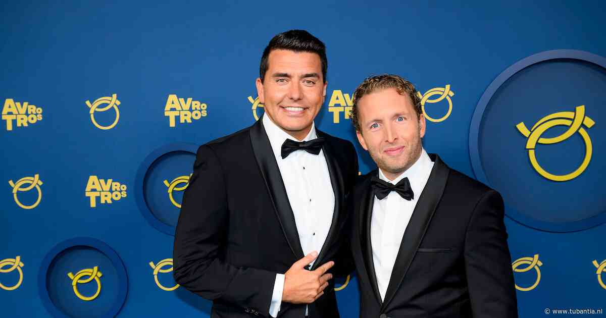 Peter Pannekoek en Jan Smit presenteren opnieuw Televizier-Ring Gala