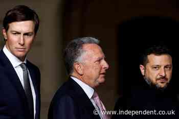 Ukraine-Russia war latest: Trump’s envoys confronted during Kyiv visit over holding talks with ‘war criminal’ Putin