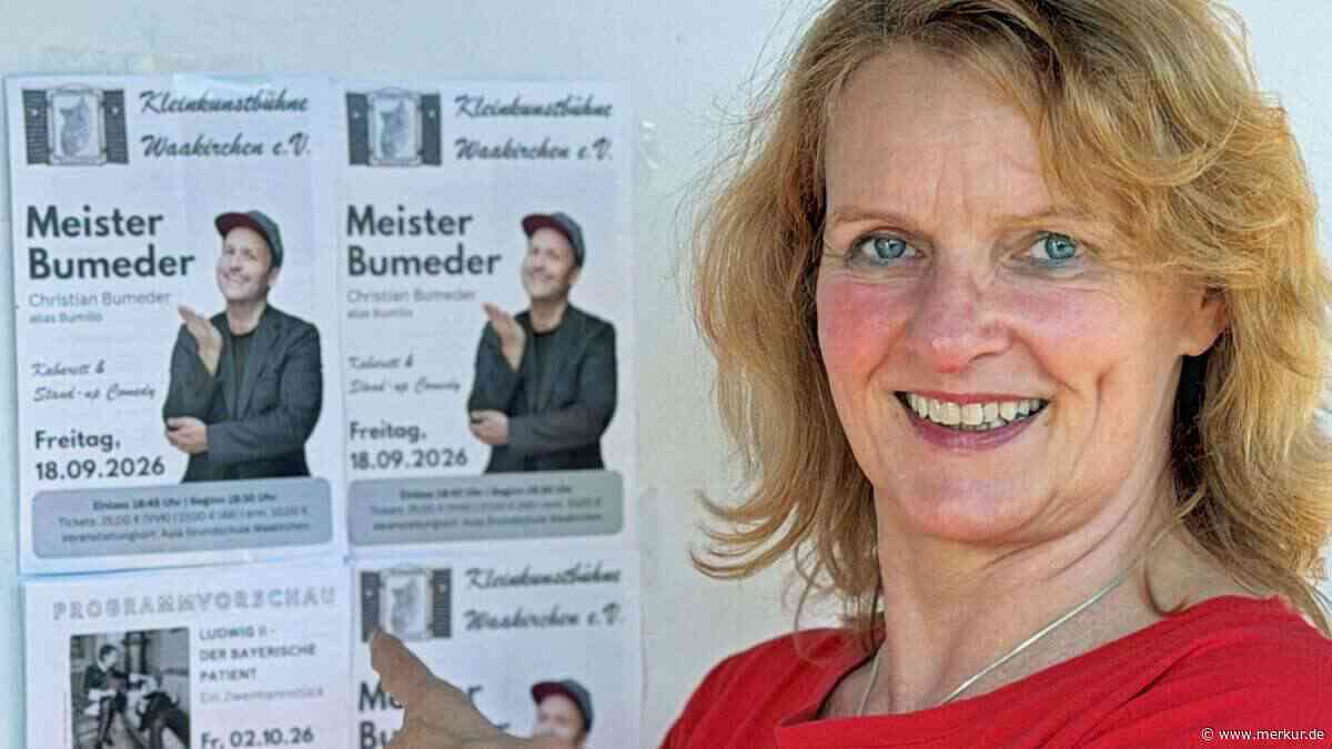 „So was kann man nicht aufgeben“: Wie Ines Hammerer für Waakirchens Kleinkunstbühne kämpfte