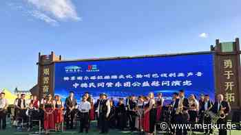 Musikvereine aus Altomünster spielen in der Inneren Mongolei