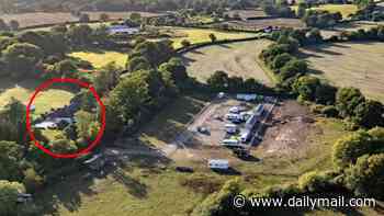 Anti-traveller campaigner is sued by couple who bought his £3m home after he 'failed to mention the caravan site popping up next door'