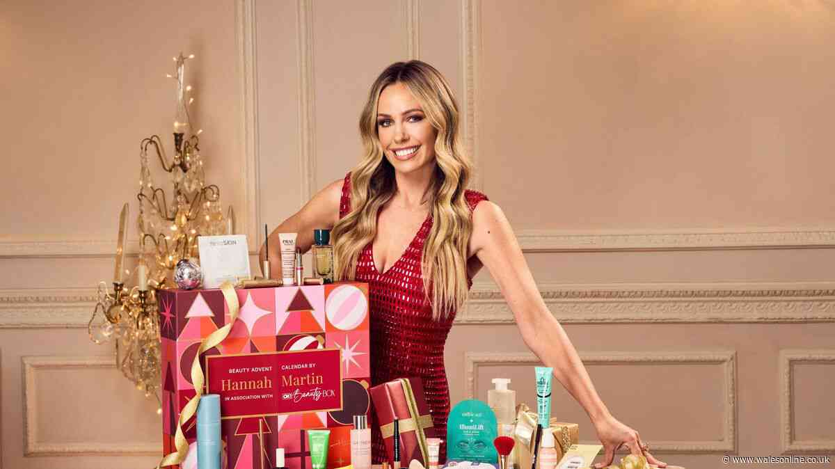 Hannah Martin's sell-out beauty advent calendar worth £600 is back for under £100