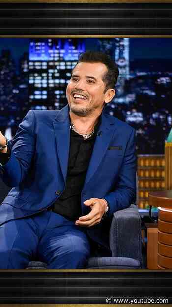 #JohnLeguizamo wore contacts that actually obscured his vision in #TheOdyssey 🤯 #FallonTonight