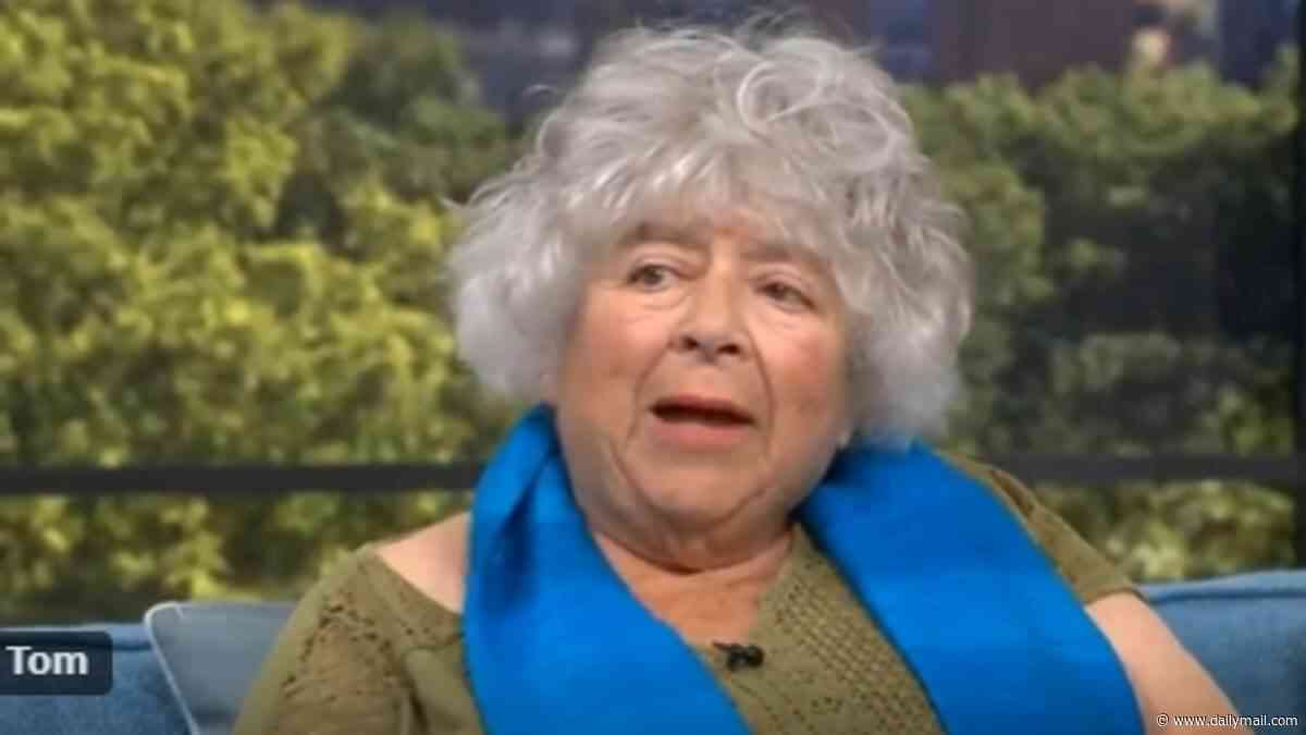 Miriam Margolyes says she 'didn't want to hurt' Andi Peters and insists she's 'interested in how black people, fat people and cripples feel about who they are' as she speaks out on This Morning 'racism row'