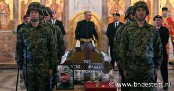 Duizenden Serviërs nemen in kerk afscheid van oorlogsmisdadiger Ratko Mladic