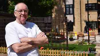 Pensioner, 80, is banned from gardening outside his home and has his lawnmower confiscated in row over 1ft picket fence