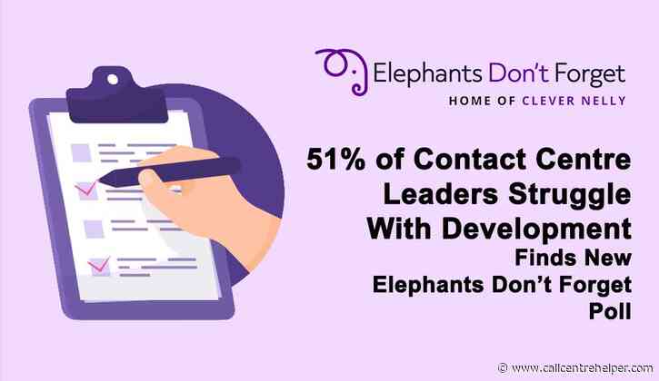 51% of Contact Centre Leaders Struggle With Development