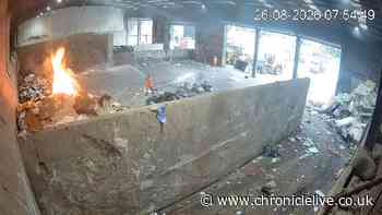 Dramatic video of fire at North East waste site as council issues battery disposal warning