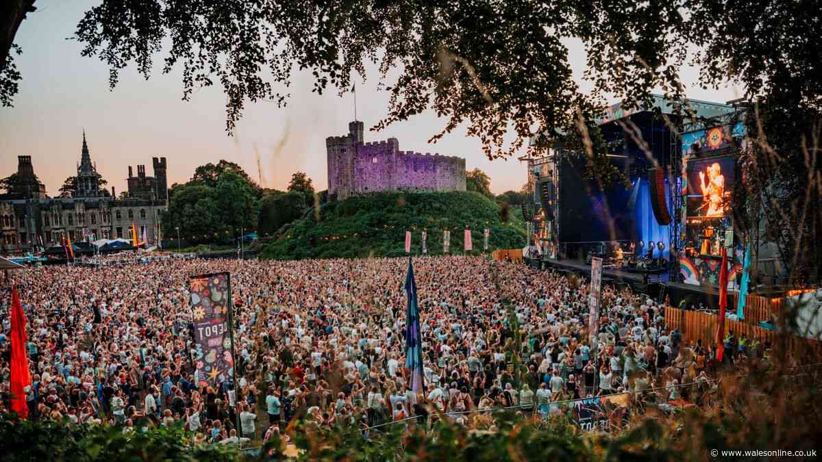 Cardiff Castle's first huge 2027 summer gig announced