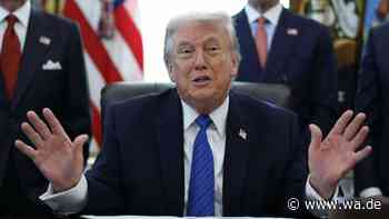 Trump gibt offen zu: „Niemand wird es tun, wenn ich weg bin“