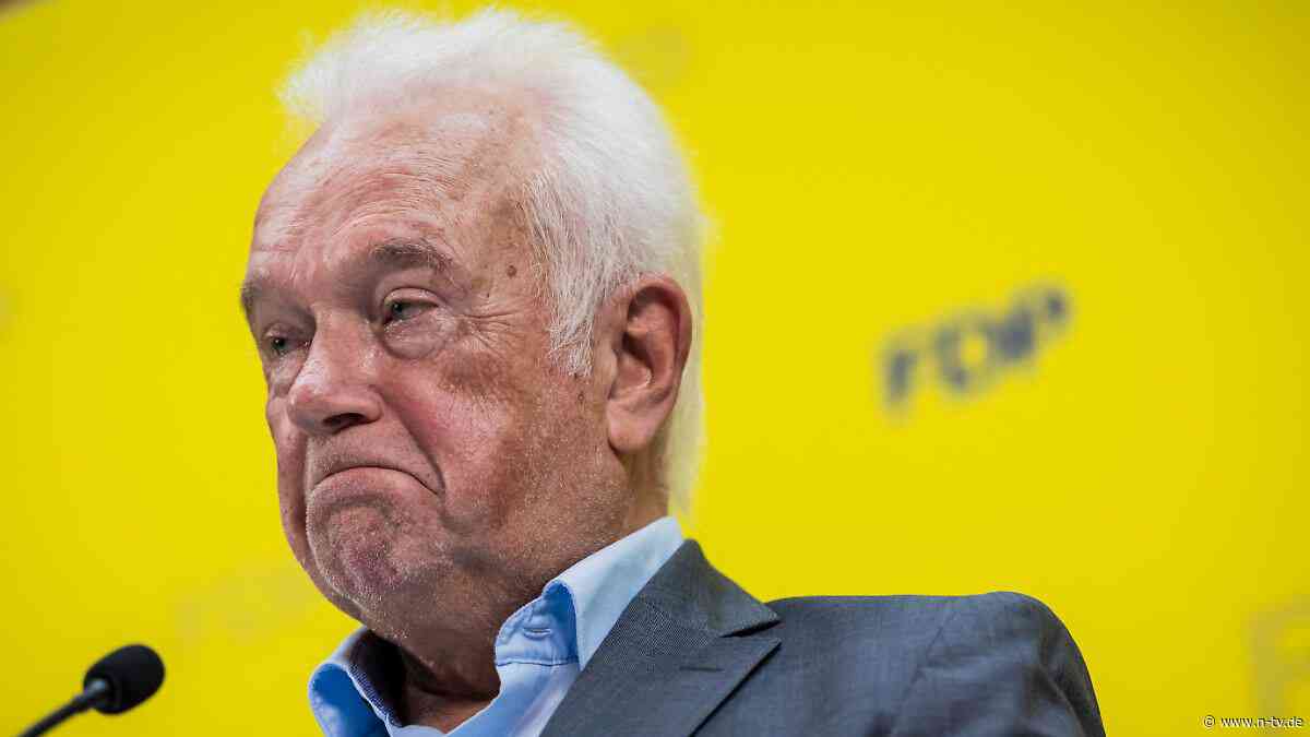 Bis Mai über fünf Prozent kommen: Kubicki will bei Wahlen im Westen die Trendwende schaffen