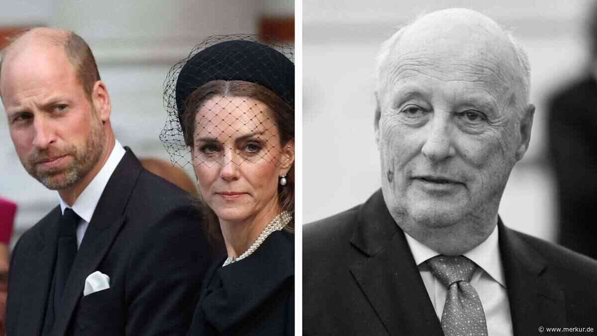 Trauerfeier für König Harald: Prinz William und Prinzessin Kate reisen zum Staatsbegräbnis nach Oslo