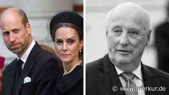 Trauerfeier für König Harald: Prinz William und Prinzessin Kate reisen zum Staatsbegräbnis nach Oslo