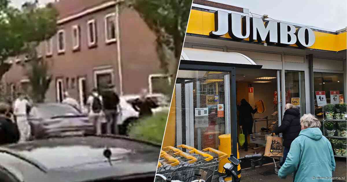 Bedrijfsleider Jumbo aangehouden en urenlang verhoord: ‘Geen spijt van aanrijden overvaller’