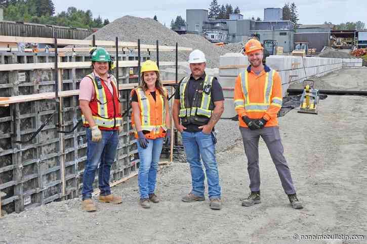Saltair sawmill putting in artificial marsh to filter runoff