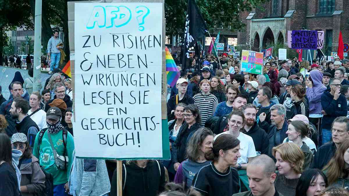 Demos in mehreren Städten: AfD-Erfolg in Sachsen-Anhalt alarmiert Lehrer und Kirchen