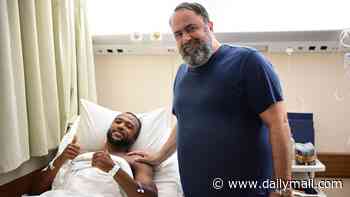 Nottingham Forest owner Evangelos Marinakis visits Olympiacos star in hospital after horror leg break