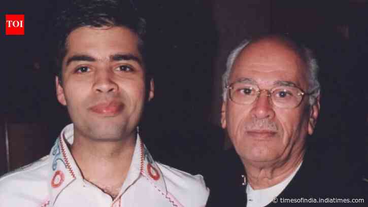 Karan Johar recalls his father Yash Johar asking him to become a hero