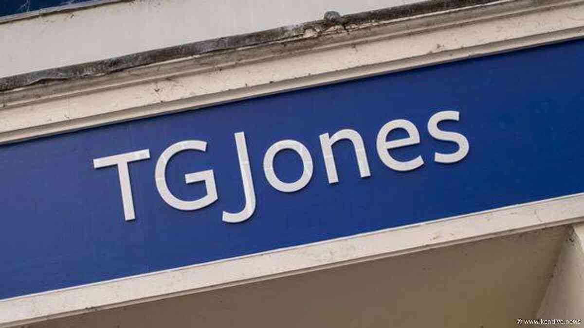 Dates two Kent TG Jones stores will close amid major restructuring