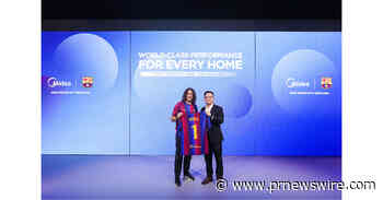 FC Barcelona-Legende Carles Puyol zu Gast bei Midea auf der IFA 2026
